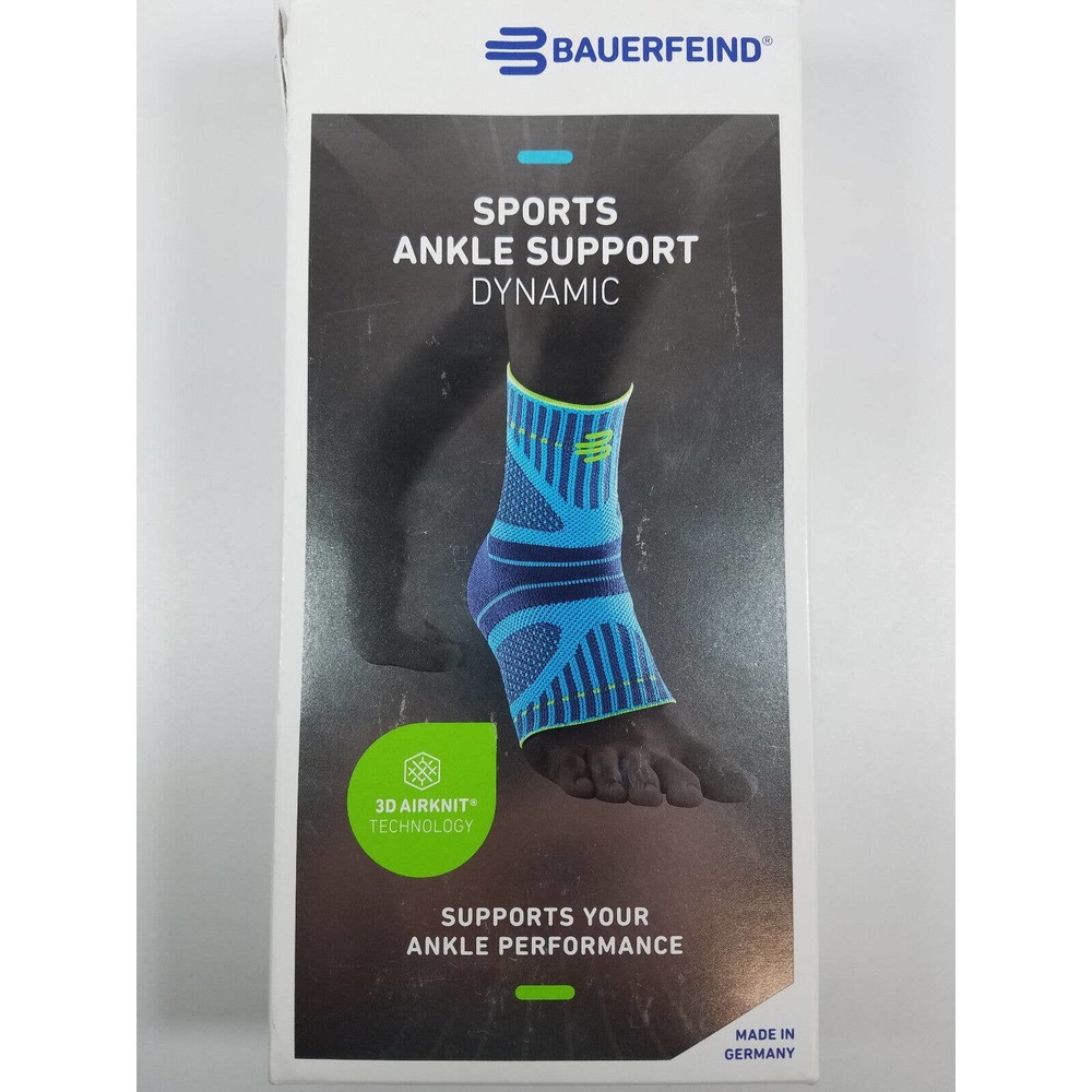 Bauerfeind Sports Ankle Support Dynamic - Ankle Compression Sleeve Black M